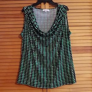 Calvin Klein scoop neck summer shirt